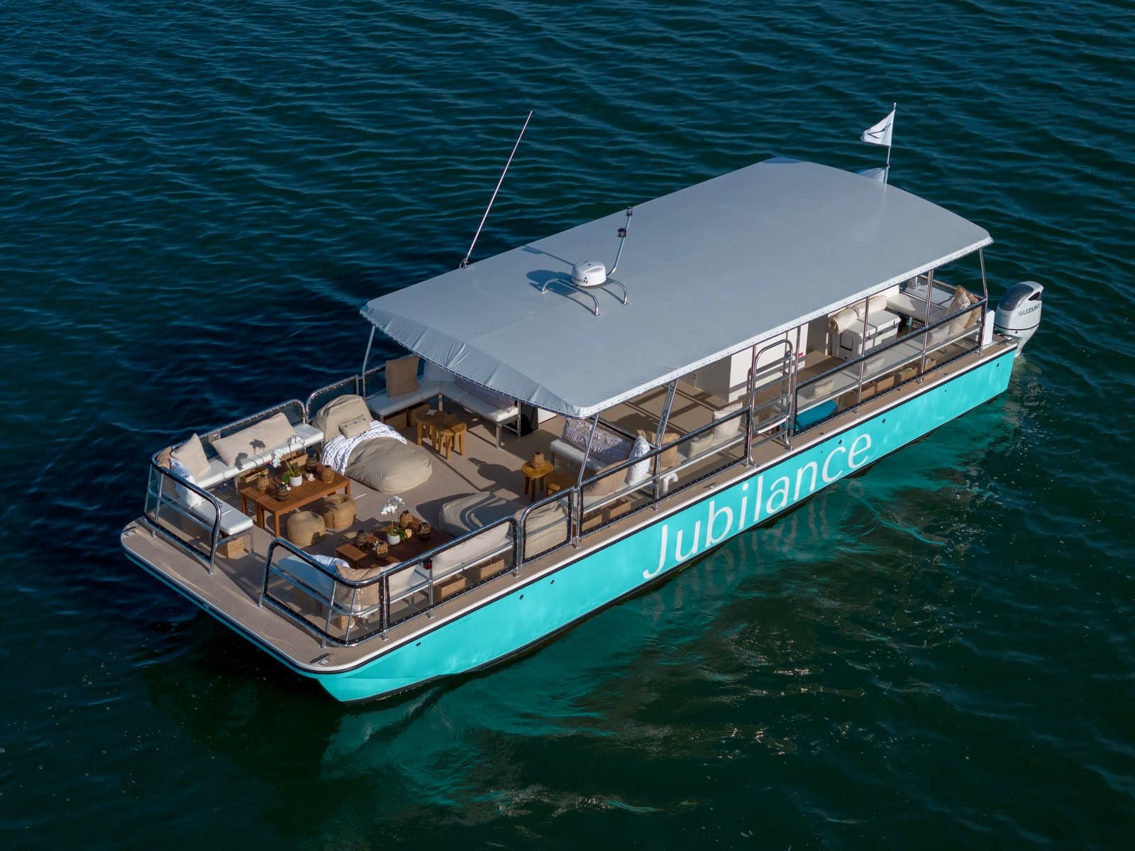 50' Jubilance with Beach Club